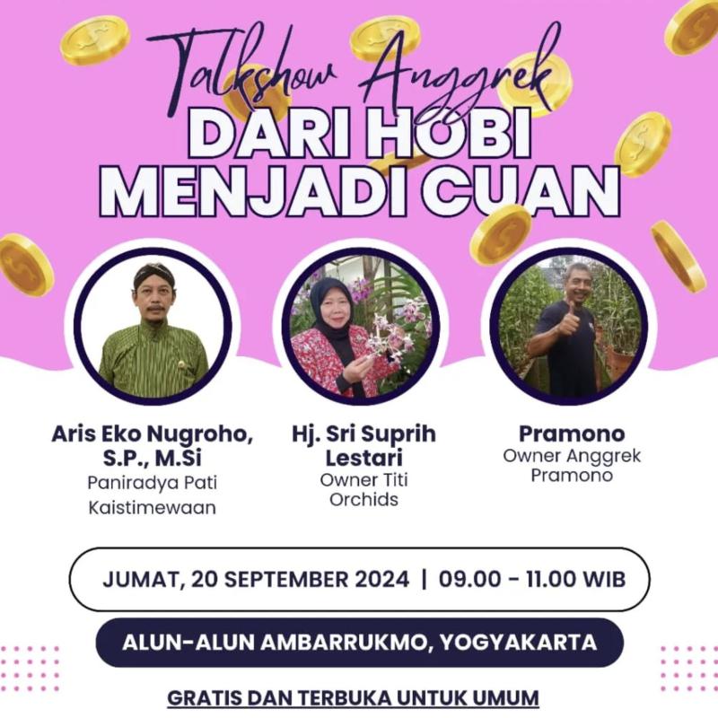 Talkshow Dari Hobi Menjadi Cuan