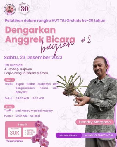 Pelatihan Dengarkan Anggrek Bicara #2