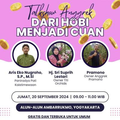 Talkshow Dari Hobi Menjadi Cuan