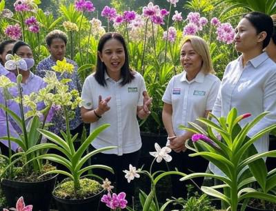 Titi Orchids Wakili Sleman di Pameran Hortikultura Internasional 2025