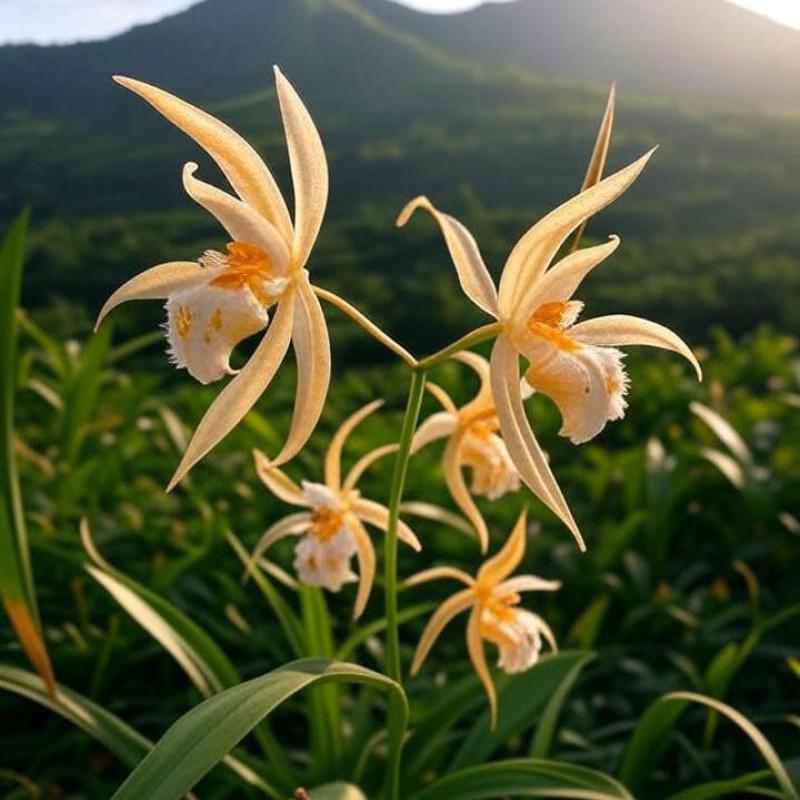 Coelogyne cristata