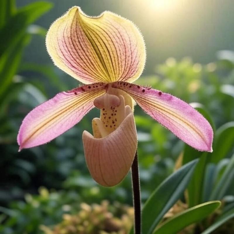 Paphiopedilum glaucophyllum